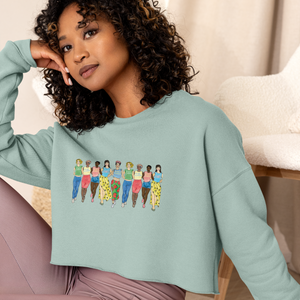 Crop Sweatshirt We are all connected