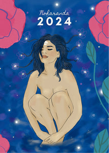 High Vibrational Wall Calendar 2024 by Noharanda