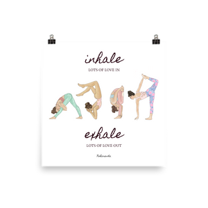 Inhale Exhale - Poster