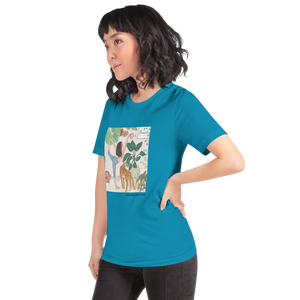 Yoga and Plants Unisex t-shirt