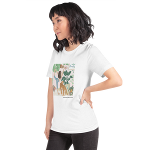 Yoga and Plants Unisex t-shirt