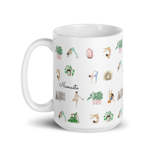 Yoga Pattern - Ceramic Mug