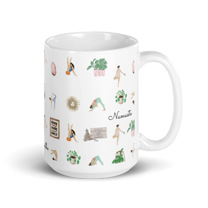 Yoga Pattern - Ceramic Mug